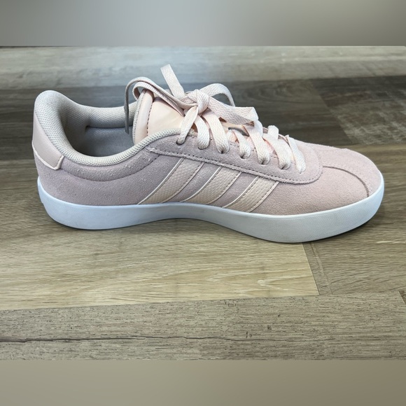 Adidas VL Court 2.0 Pink Women’s Shoes Size 7.5 - Picture 5 of 10